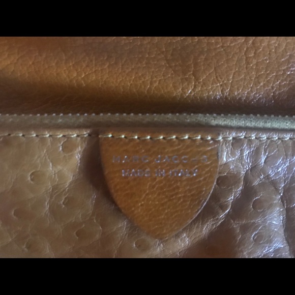 Marc Jacobs mustard yellow ostrich bag! - Picture 2 of 3